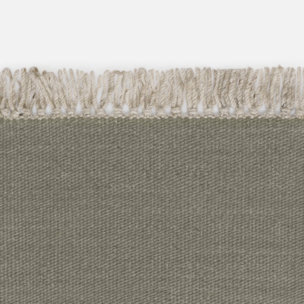 Kvadrat Kelim Naturally Coloured Fringes 7024 - op maat