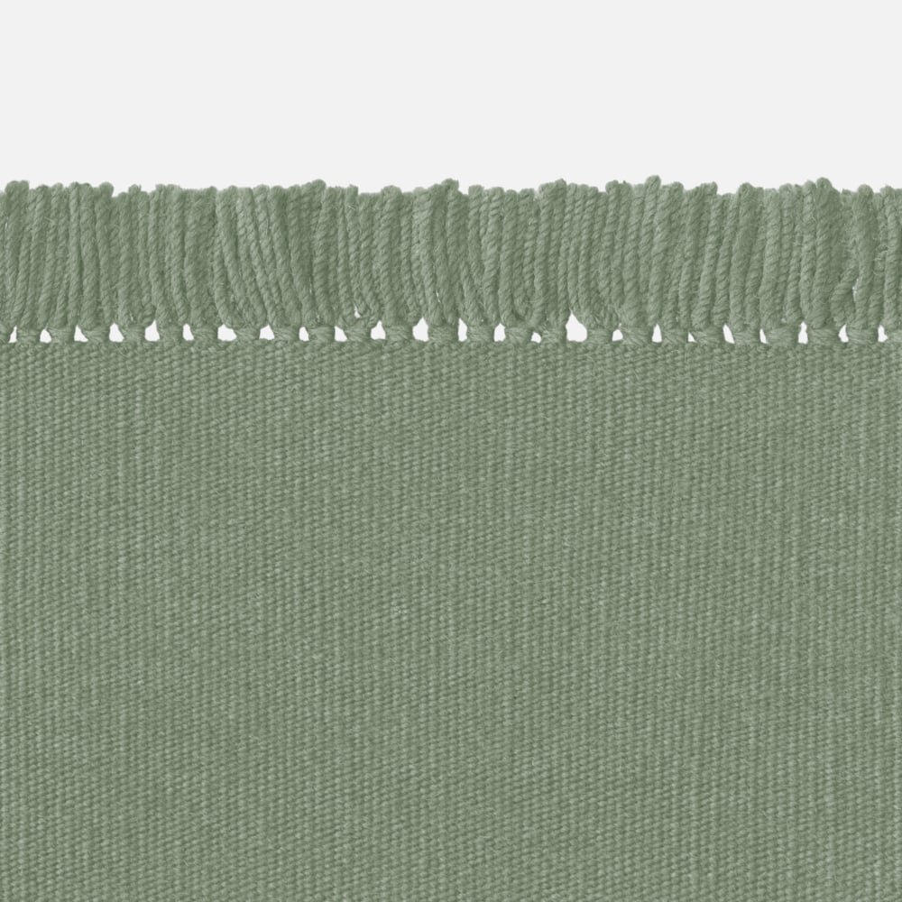 Kvadrat Kelim Coloured Fringes 4444 - op maat