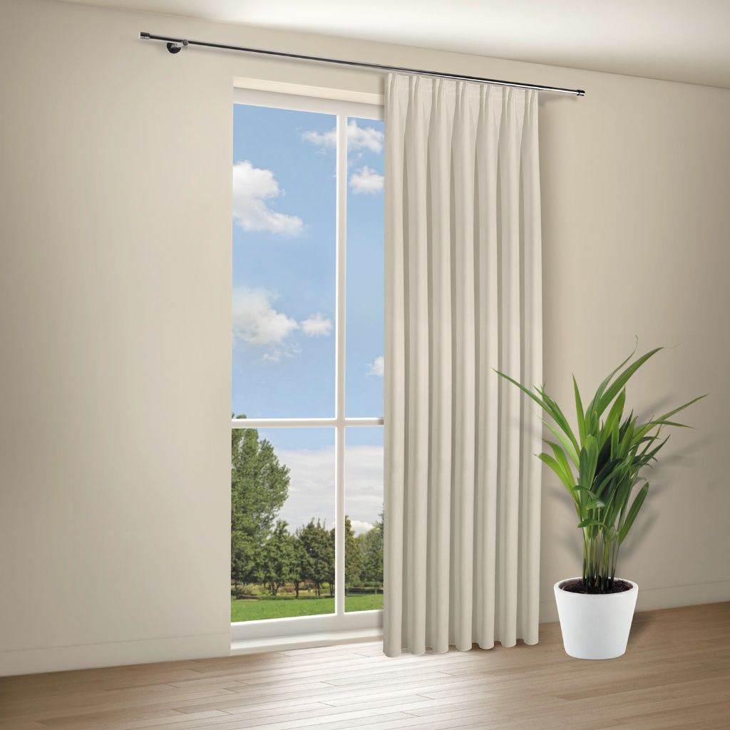 Gerster 77014 0870 lichtgrijs - 290 cm stofhoogte