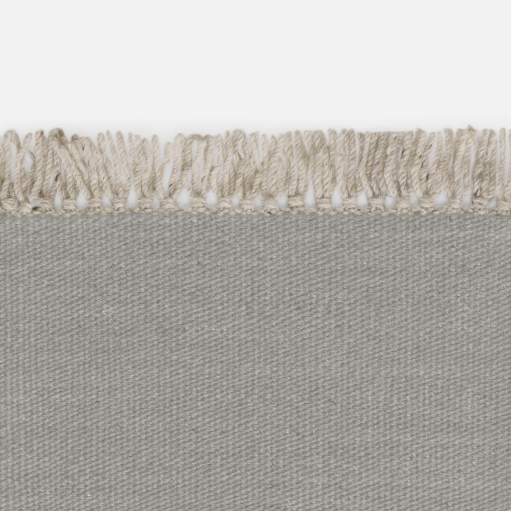 Kvadrat Kelim Naturally Coloured Fringes 7063 - op maat