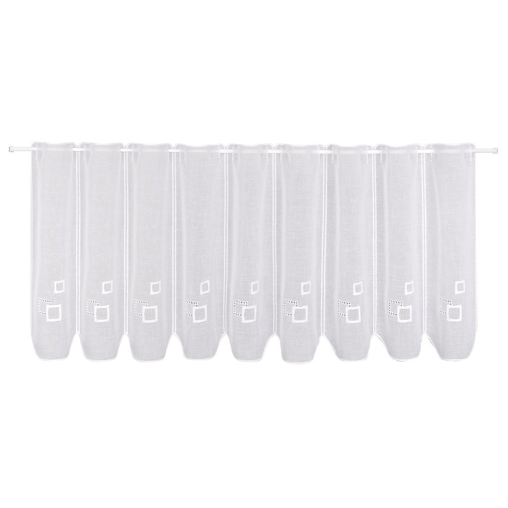 Gerster 41074 0001 wit - 45 x 145 cm (hoogte x breedte)