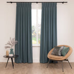 Birdseye – Blauw Groen – 33 — 140 cm