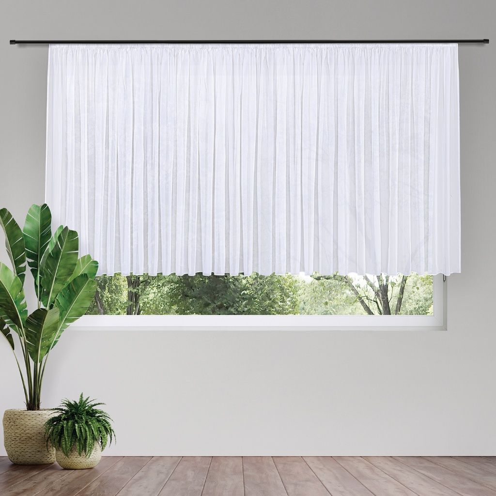 Gerster 40940 0001 wit - 150 x 600 cm (hoogte x breedte)