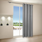 Gerster 40518 0840 lichtgrijs - 235 x 140 cm (hoogte x breedte)
