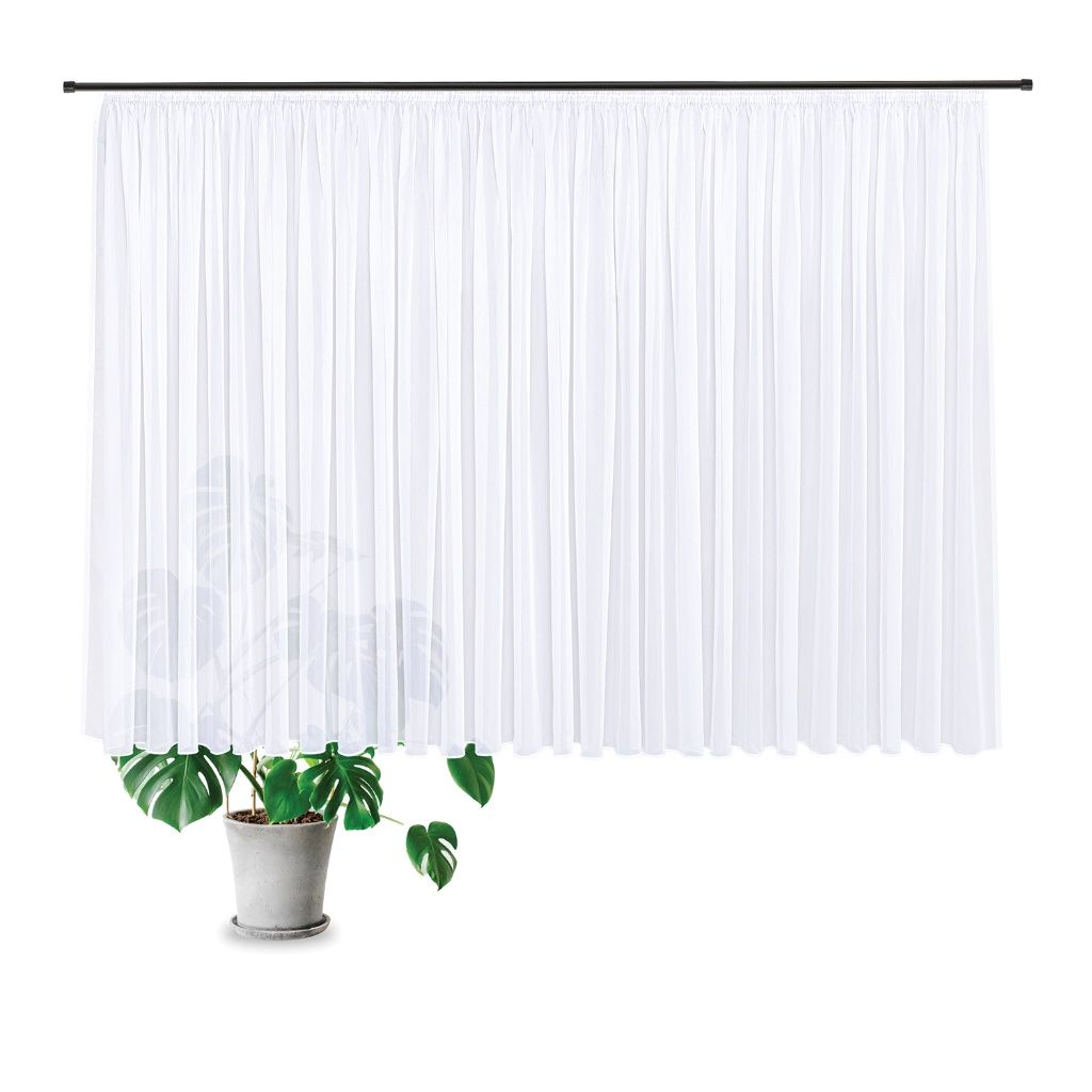 Gerster 40941 0001 wit - 180 x 600 cm (hoogte x breedte)