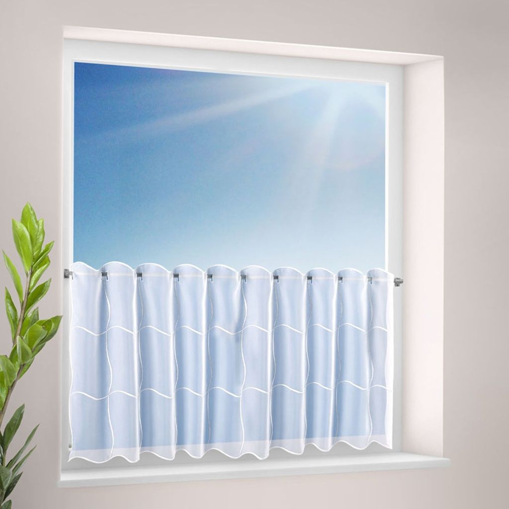 Gerster 4308 0001 wit - 50 x 150 cm (hoogte x breedte)
