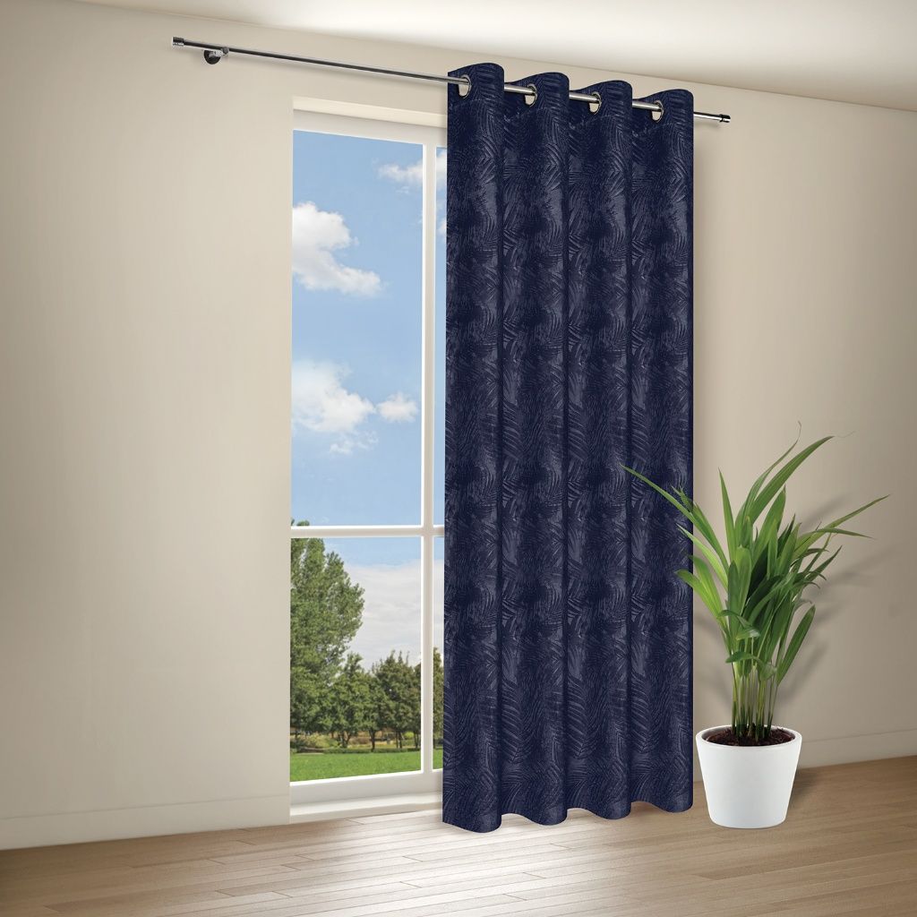 Gerster 41053 0800 blauw - 245 x 140 cm (hoogte x breedte)