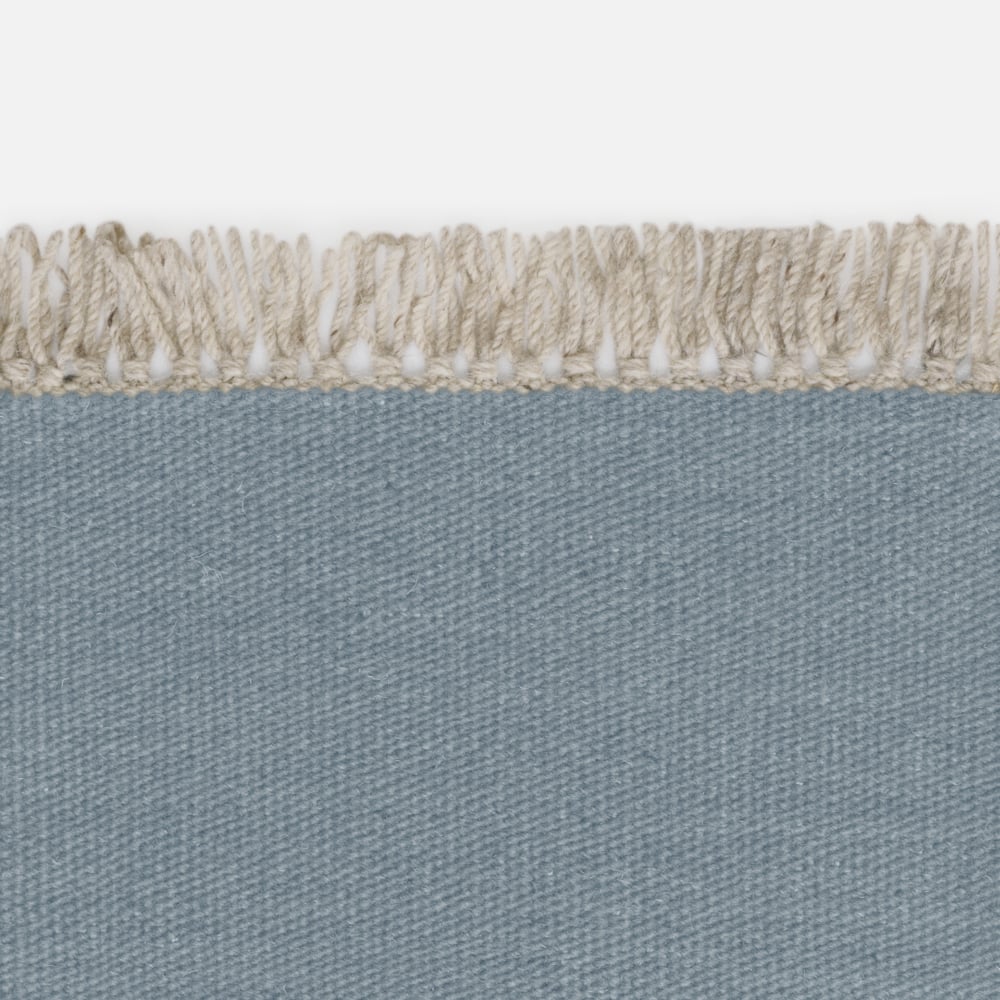 Kvadrat Kelim Naturally Coloured Fringes 7021 - op maat