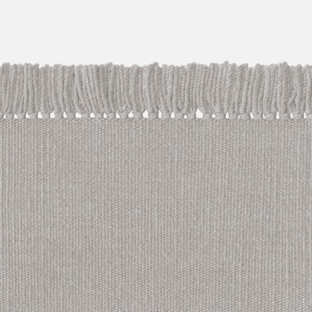 Kvadrat Kelim Coloured Fringes 4343 - op maat