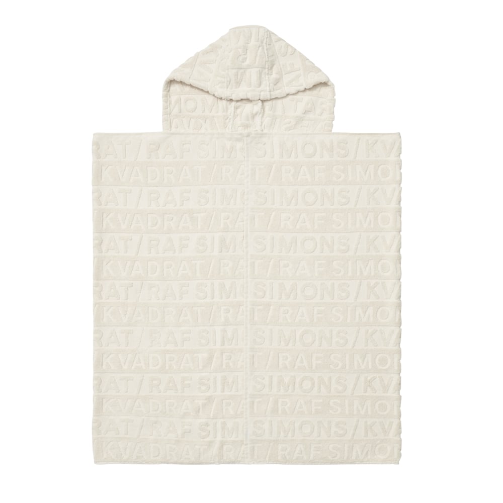 Kvadrat Cotton jacquard hooded towel 1511 - One size