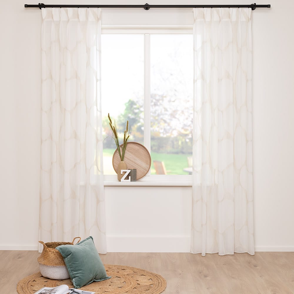 Dina – Off White met Ecru – 12 — 330 cm