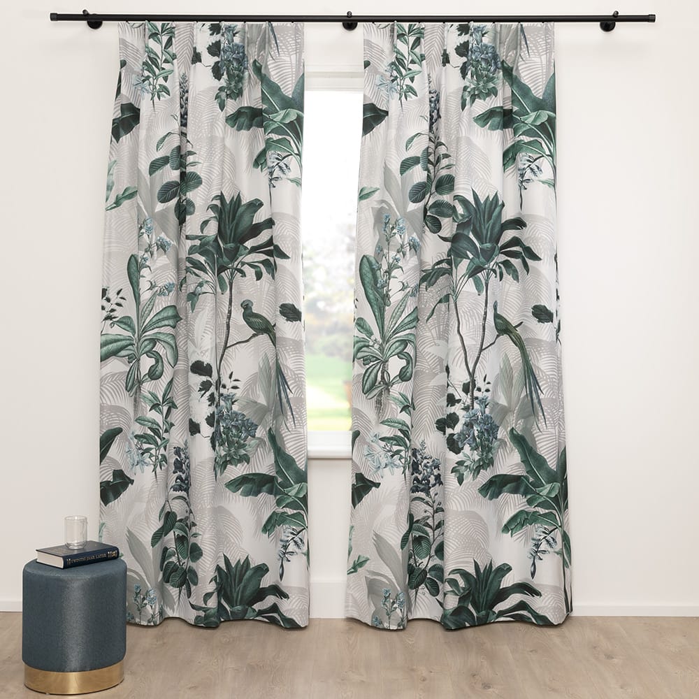 Wonderland – Off White met Groen – 01 — 149 cm
