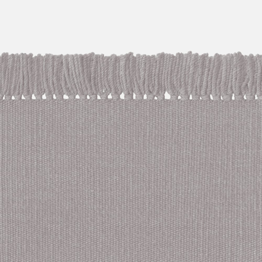 Kvadrat Kelim Coloured Fringes 3535 - op maat