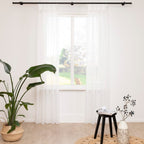 Easycare voile – Naturel – NAT — 300 cm
