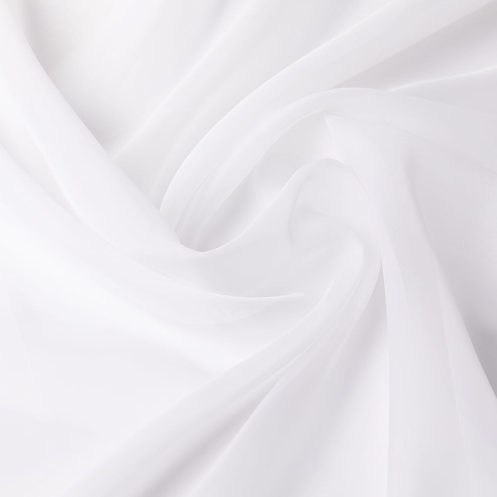 Easycare voile – Wit — 300 cm