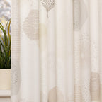 Elin – Off White met taupe – 02 — 148 cm
