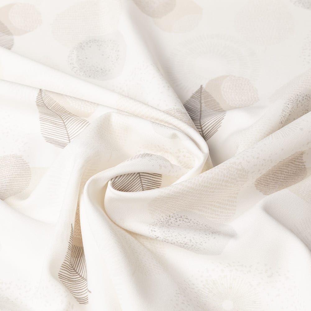 Eliny – Off White met taupe – 02 — 147 cm