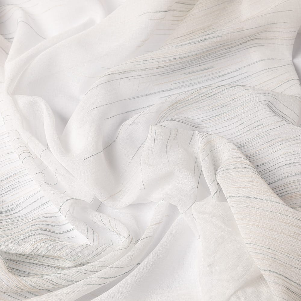 Evy – Off White met Zeegroen – 4 — 320 cm