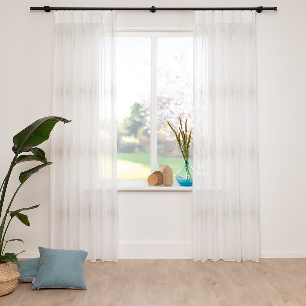 Evy – Off White met Zeegroen – 4 — 320 cm