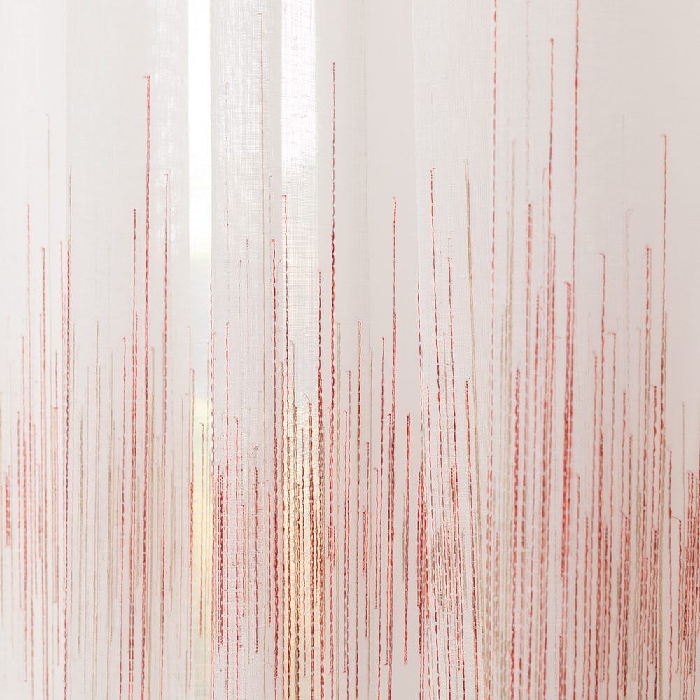 Evy – Off White met Rood – 9 — 320 cm