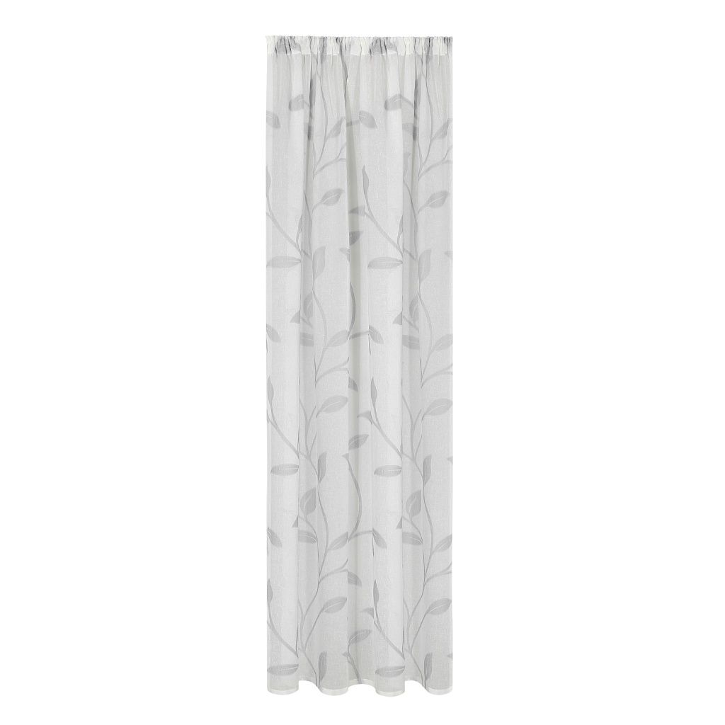 Gerster 40600 0840 lichtgrijs - 245 x 140 cm (hoogte x breedte)