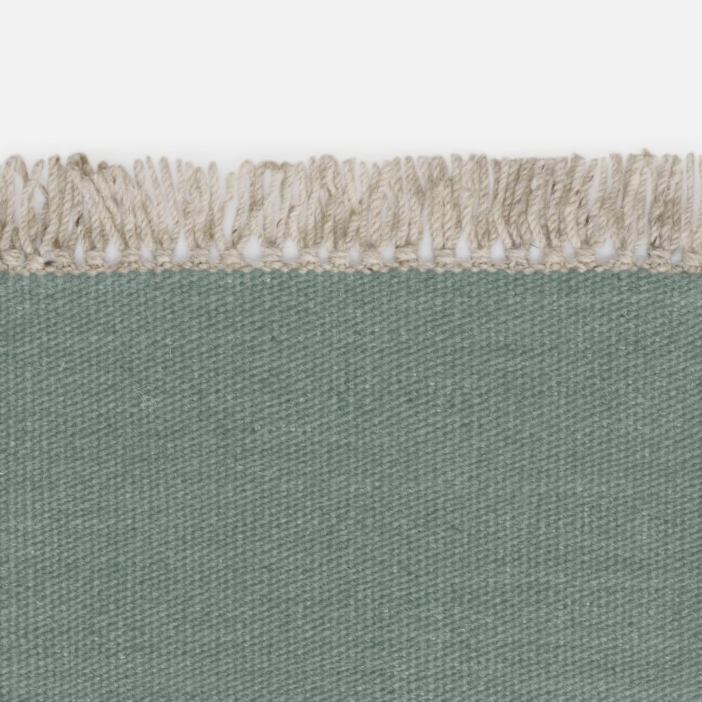 Kvadrat Kelim Naturally Coloured Fringes 7034 - op maat