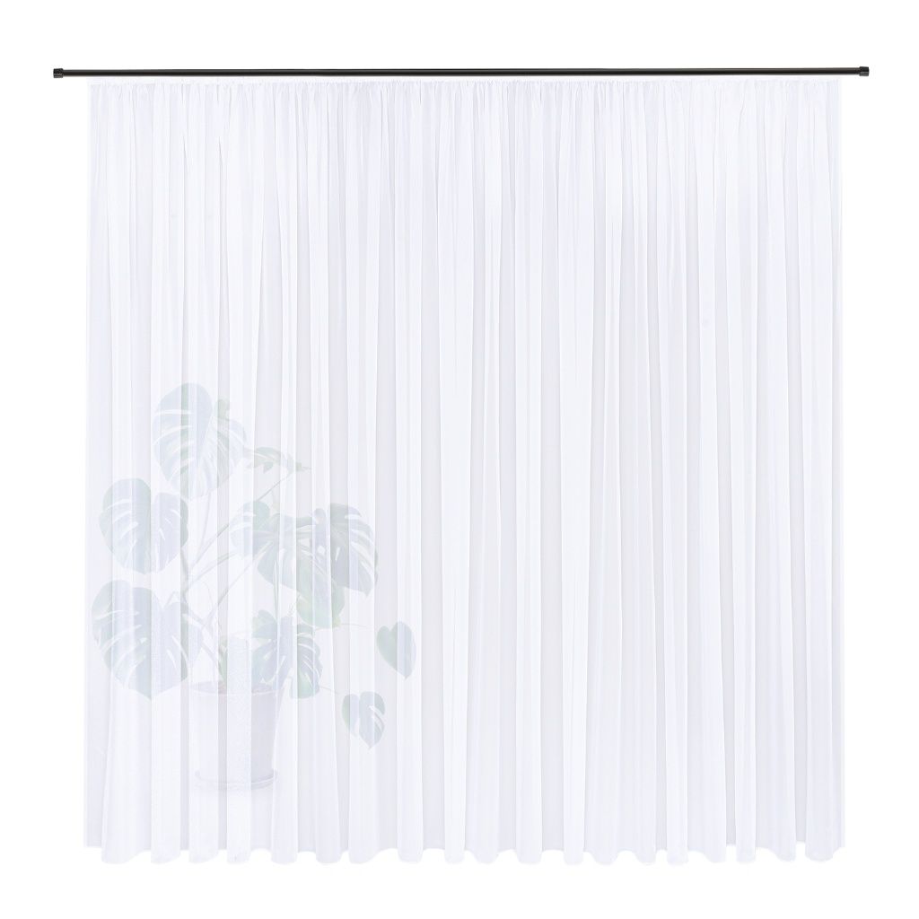 Gerster 4761 0001 wit - 245 x 600 cm (hoogte x breedte)