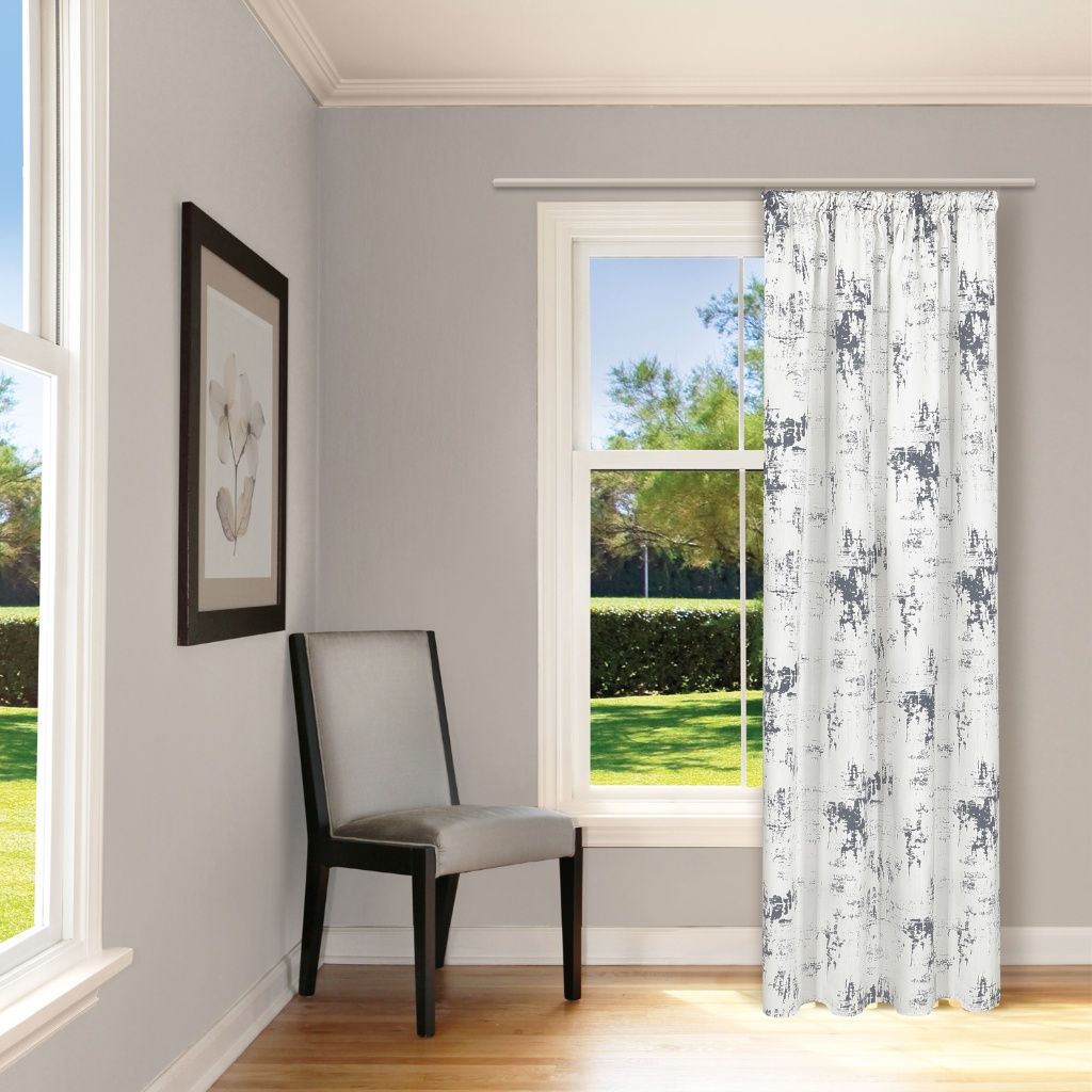 Gerster 40708 0810 antraciet - 245 x 140 cm (hoogte x breedte)