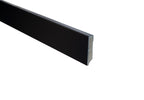MDF plint – Zwart Voorgelakt 90 x 18 mm