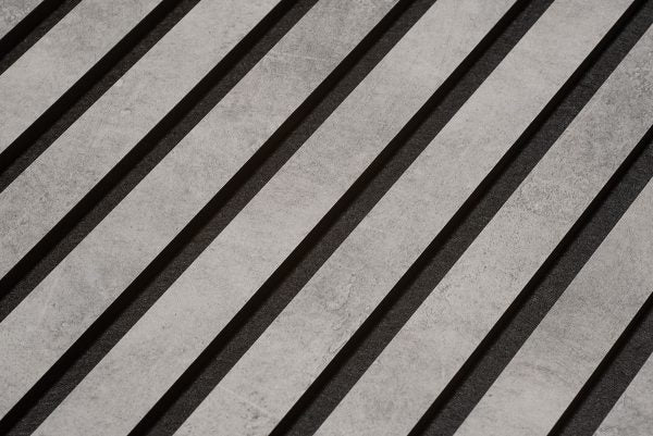 Floer Akupanel Wandpanelen -- Beton Grijs 240cm