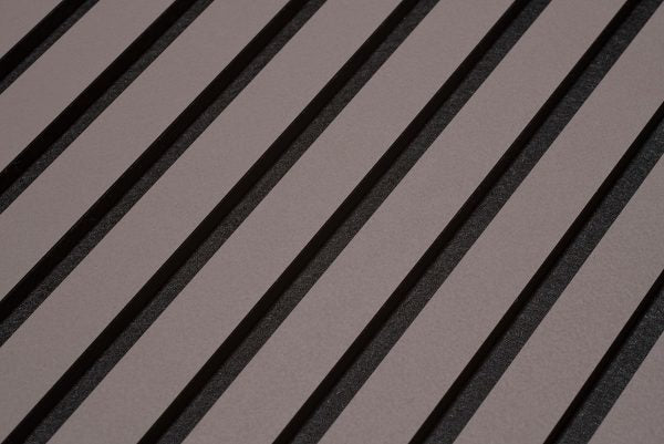 Floer Akupanel Wandpanelen -- Lino Grijsbruin 240cm