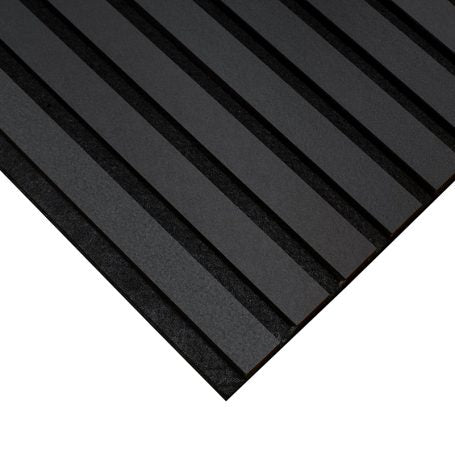 Floer Akupanel Wandpanelen -- Lino Zwart 240cm