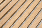 Floer Akupanel Wandpanelen -- Onbehandeld Eiken Grijs 240cm