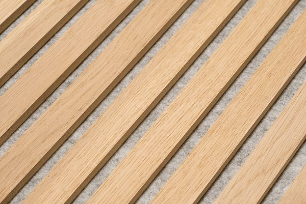 Floer Akupanel Wandpanelen -- Onbehandeld Eiken Grijs 240cm