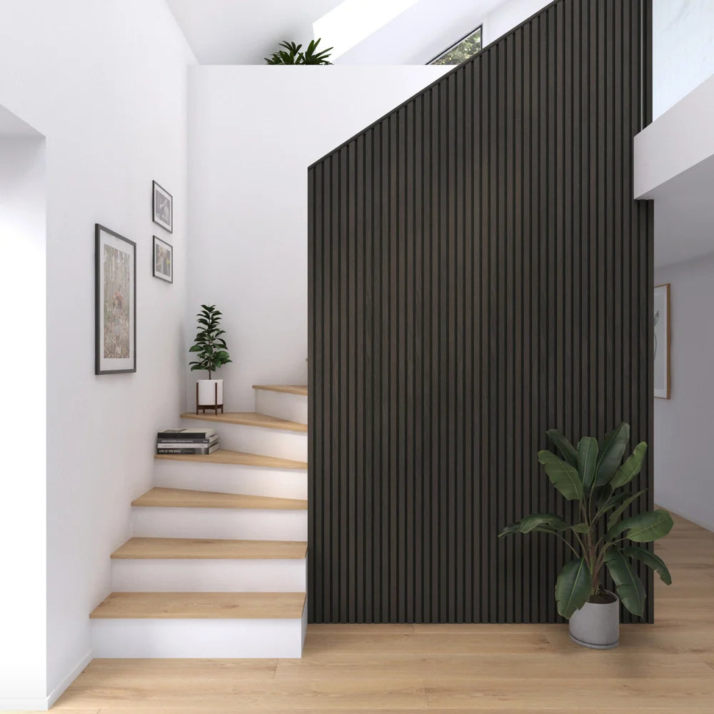 Floer Akupanel XL wandpanelen -- Zwart Eiken (Uitlopend)