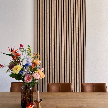 Floer Akupanel XL wandpanelen – Onbehandeld Eiken