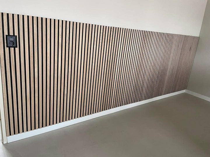 Floer Akupanel XL wandpanelen – Onbehandeld Eiken