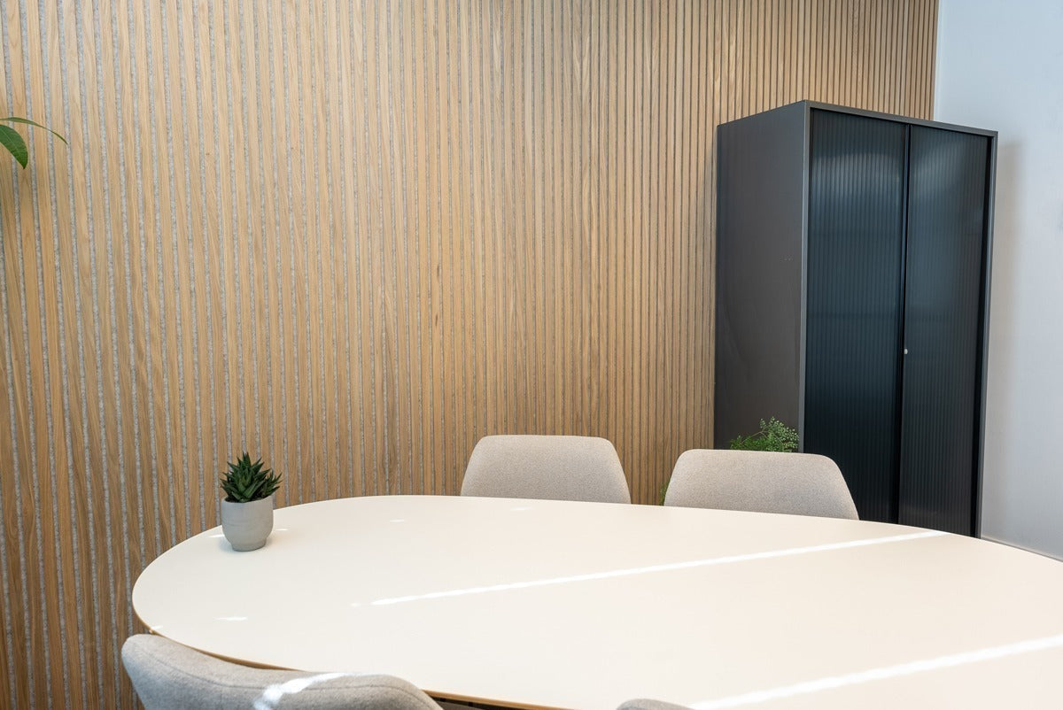 Floer Akupanel XL wandpanelen -- Onbehandeld Eiken Grijs