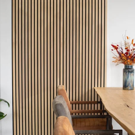 Floer Akupanel wandpanelen – Beige Eiken 240cm (Uitlopend)