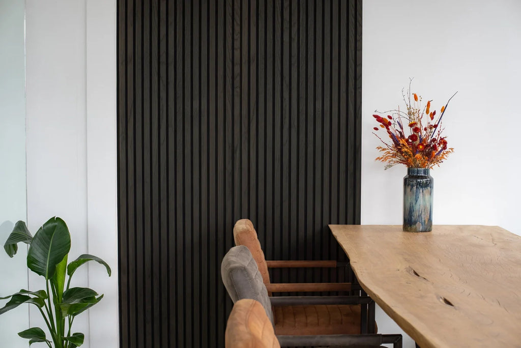 Floer Akupanel wandpanelen -- Zwart Eiken 240cm (Uitlopend)
