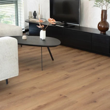 Floer Natuur PVC -- Niederhorn Nootbruin