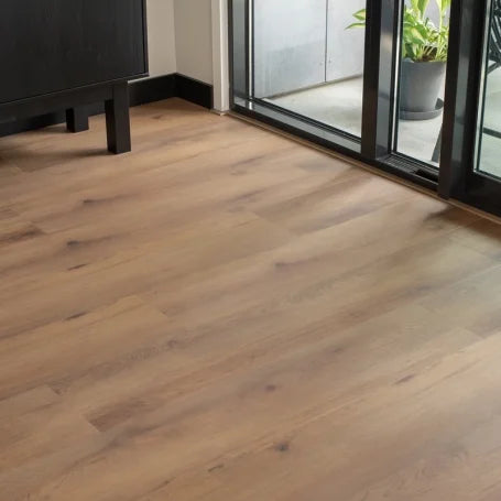 Floer Natuur PVC -- Niederhorn Nootbruin