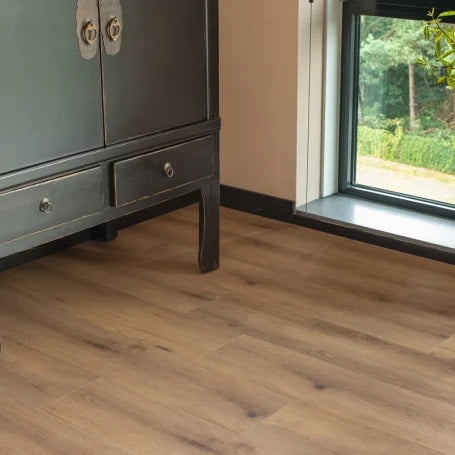 Floer Natuur PVC -- Niederhorn Nootbruin