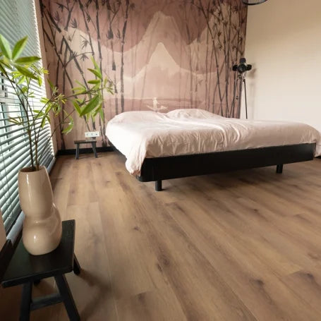 Floer Natuur PVC -- Niederhorn Nootbruin