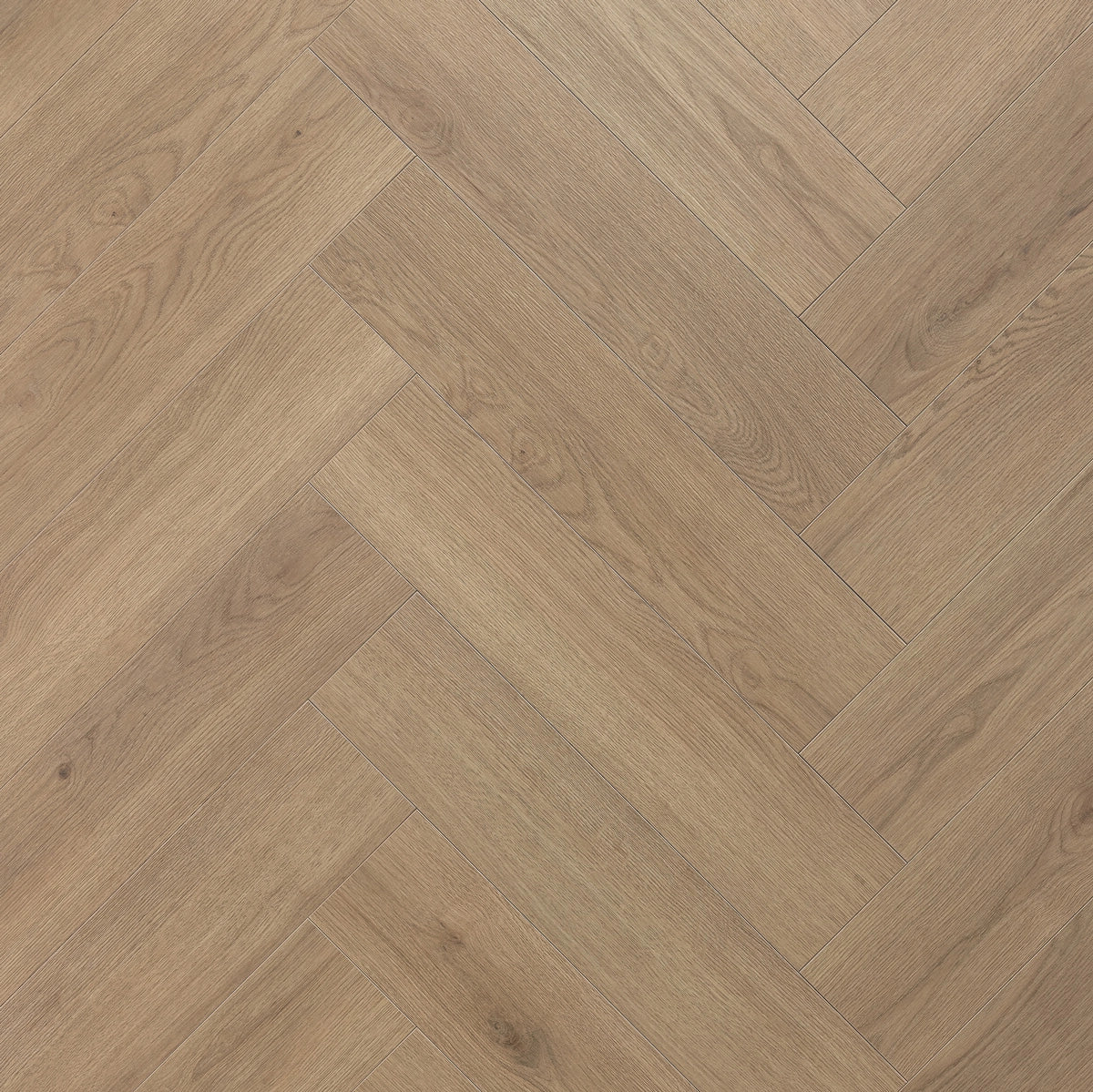 Floer Hybride Laminaat Visgraat – Grijsbeige Eiken
