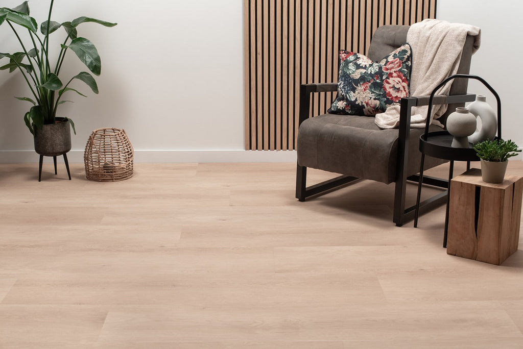 Floer Landhuis Click PVC – Witte Eik