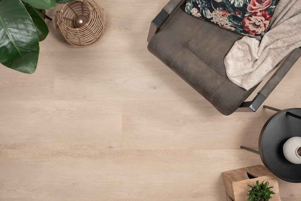 Floer Landhuis Click PVC – Witte Eik
