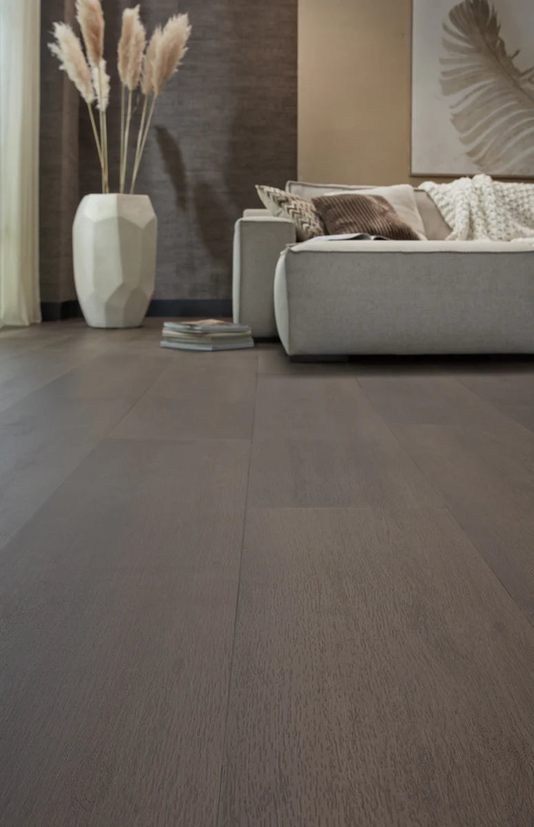 Floer Landhuis Click PVC – Donkere Eik