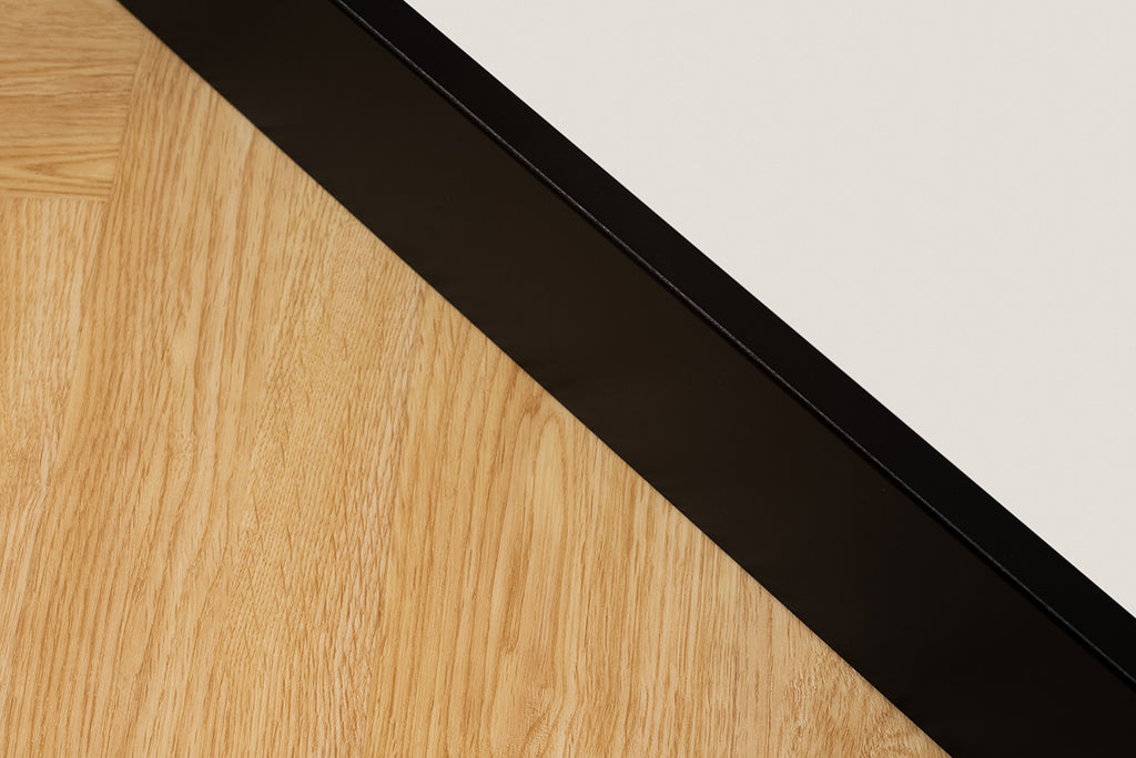 MDF plint – Zwart Voorgelakt 120 x 18 mm – aanvullende fabrikantafbeelding
