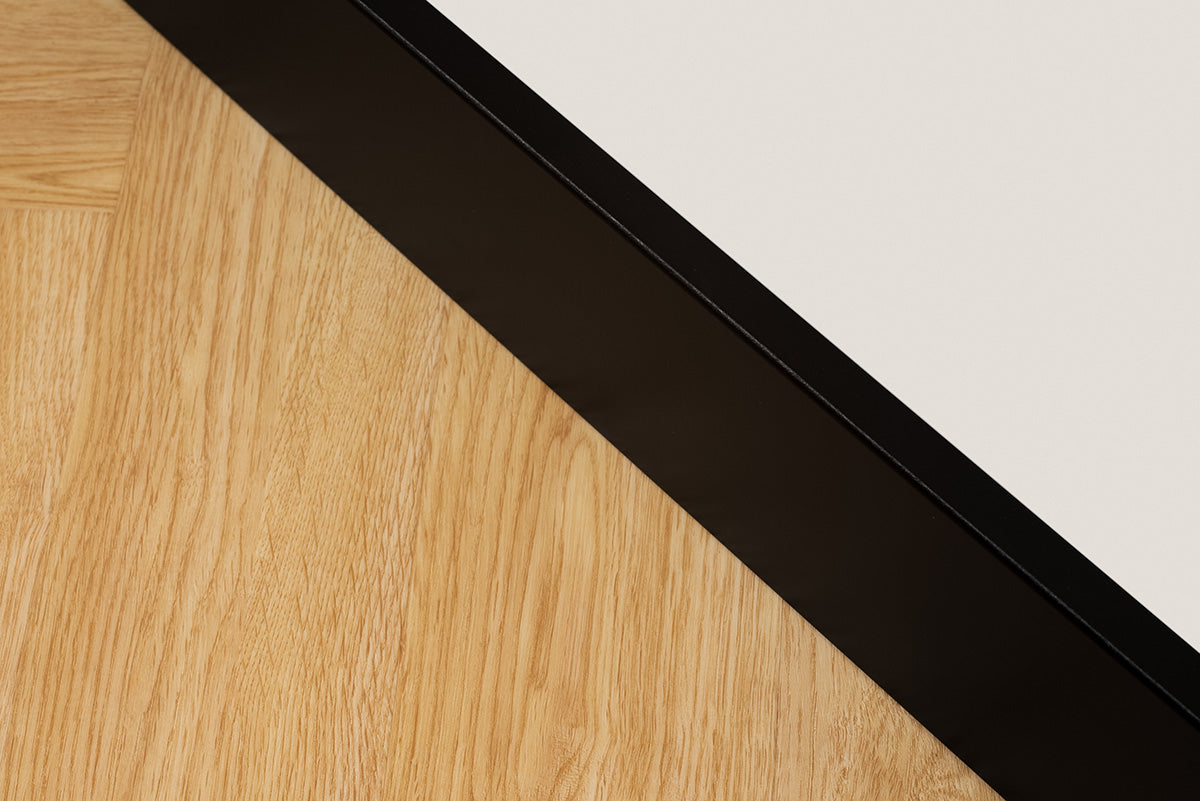 MDF plint – Zwart Voorgelakt 120 x 18 mm – aanvullende fabrikantafbeelding